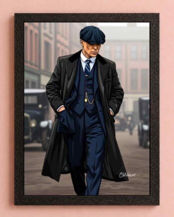 Peaky Blinders A4 Size Poster Frame #01 for Room Decor