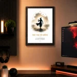 Krishna A4 Size (8×12) Aesthetic Poster Frame for Wall, Door, Living Room & Pooja Room - Image 2