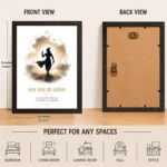 Krishna A4 Size (8×12) Aesthetic Poster Frame for Wall, Door, Living Room & Pooja Room - Image 6