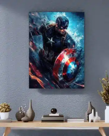 Captain America #01 Poster
