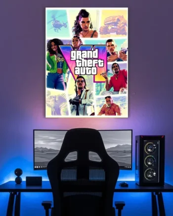 Grand Theft Auto V #03 Gaming Poster