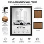 JDM Nissan GTR R35 Aesthetic A4 8*12inch Wall Art | Poster Frame for Bedroom, Living Room, Office & Hall - Image 4
