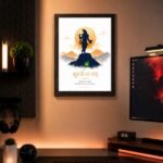 Krishna A4 Size (8×12) Aesthetic Poster Frame for Wall, Door,Pregnant Women,Living Room & Pooja Room - Image 2