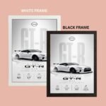 JDM Nissan GTR R35 Aesthetic A4 8*12inch Wall Art | Poster Frame for Bedroom, Living Room, Office & Hall - Image 5