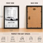 JDM Nissan GTR R35 Aesthetic A4 8*12inch Wall Art | Poster Frame for Bedroom, Living Room, Office & Hall - Image 6
