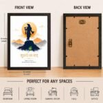Krishna A4 Size (8×12) Aesthetic Poster Frame for Wall, Door,Pregnant Women,Living Room & Pooja Room - Image 6